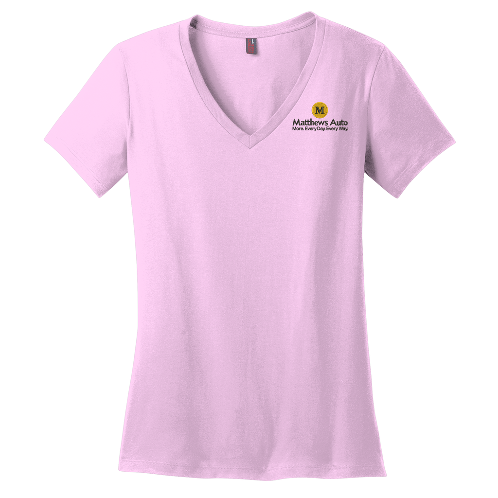 Matthews District ® Women’s Perfect Weight ® V-Neck Tee WOMENS