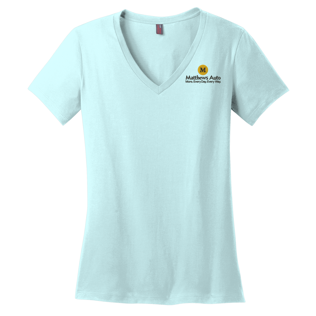 Matthews District ® Women’s Perfect Weight ® V-Neck Tee WOMENS