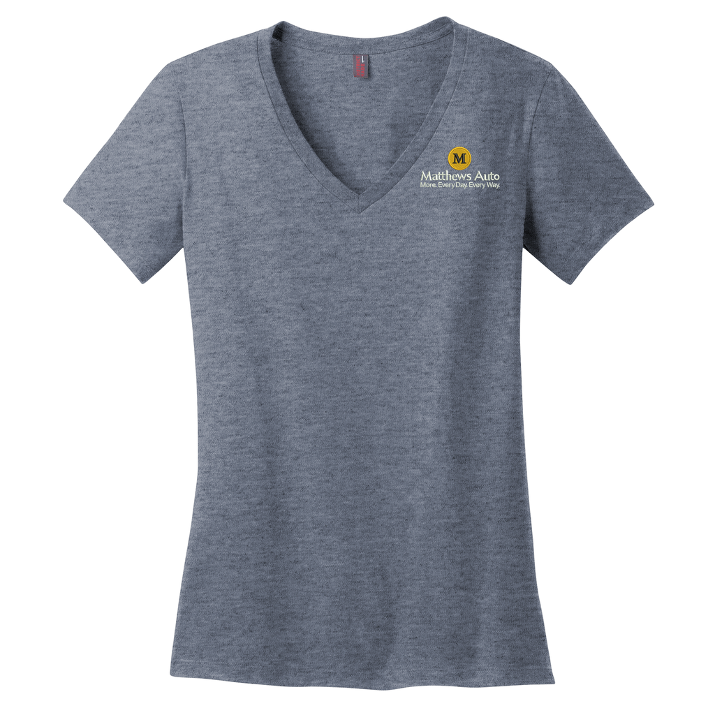 Matthews District ® Women’s Perfect Weight ® V-Neck Tee WOMENS