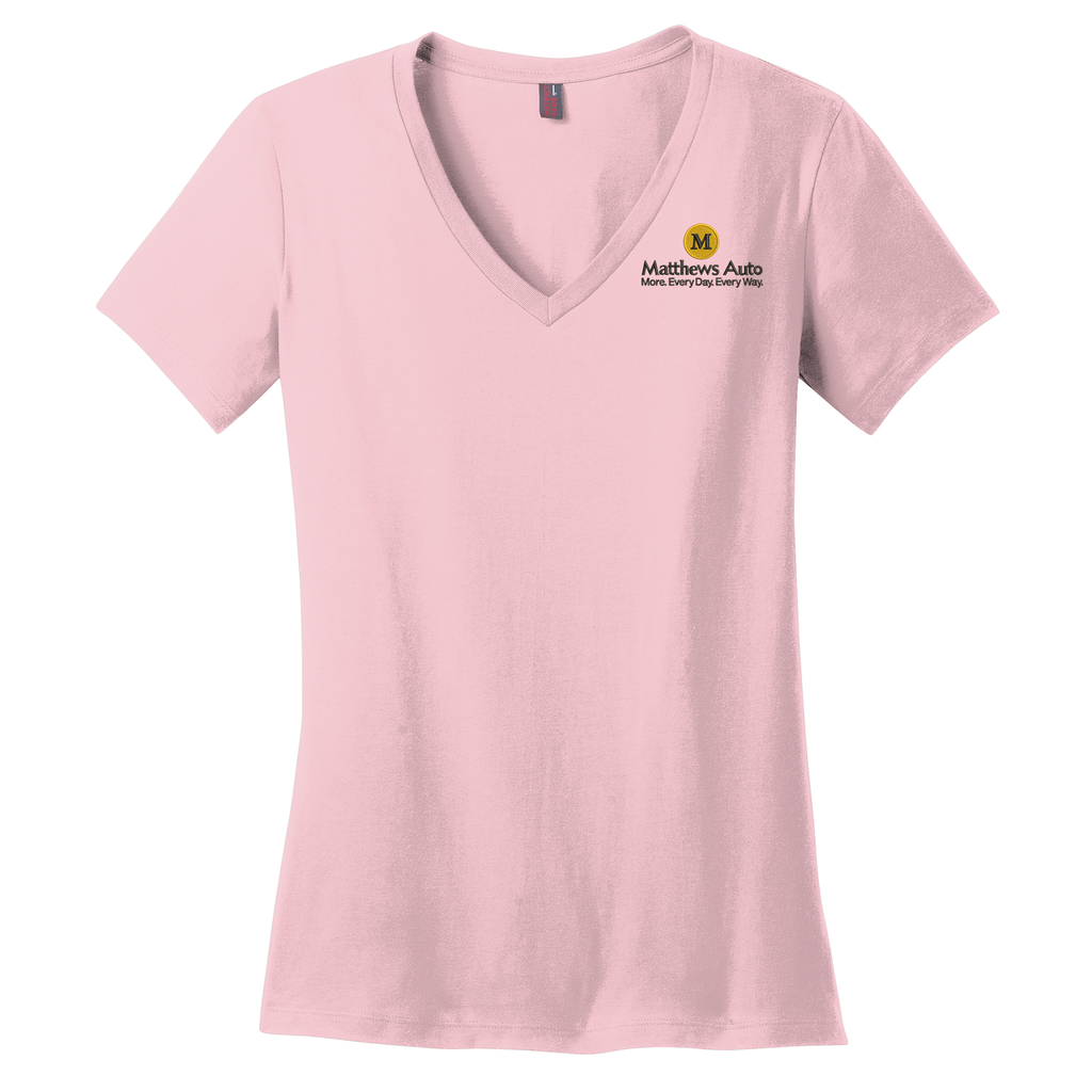 Matthews District ® Women’s Perfect Weight ® V-Neck Tee WOMENS