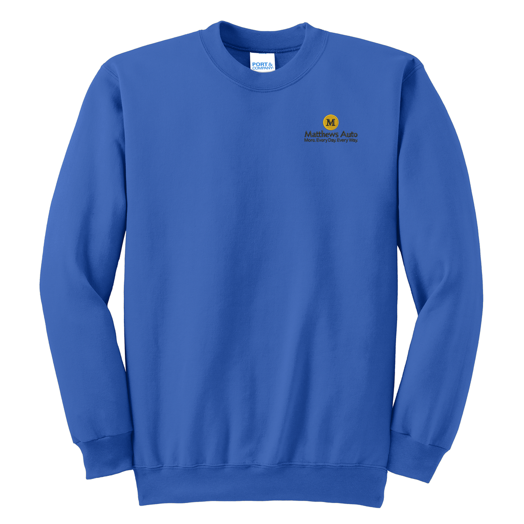 Matthews Essential Fleece Crewneck Sweatshirt - UNISEX