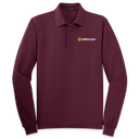 MENS Matthews Port Authority® Silk Touch™ Long Sleeve Polo