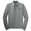 MENS Matthews Port Authority® Silk Touch™ Long Sleeve Polo