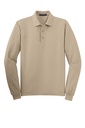 MENS Matthews Port Authority® Silk Touch™ Long Sleeve Polo