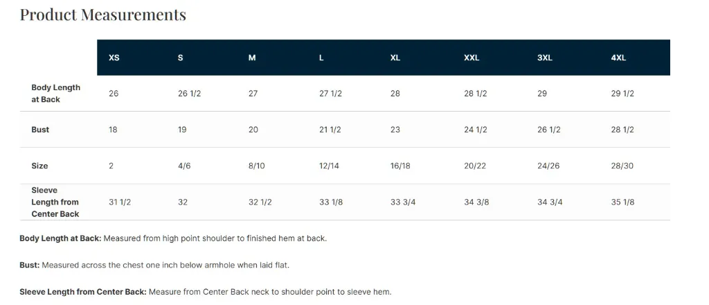 LK821 size chart.webp