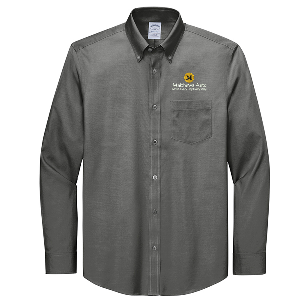 Matthews Brooks Brothers® Wrinkle-Free Stretch Pinpoint Shirt **SALE** (XS and M only)