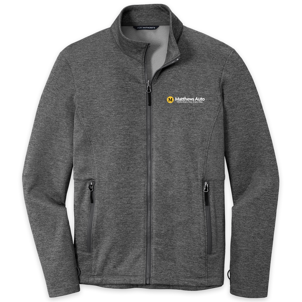 Matthews Port Authority® Collective Striated Fleece Jacket MENS **SALE** (XS & 2XL only)