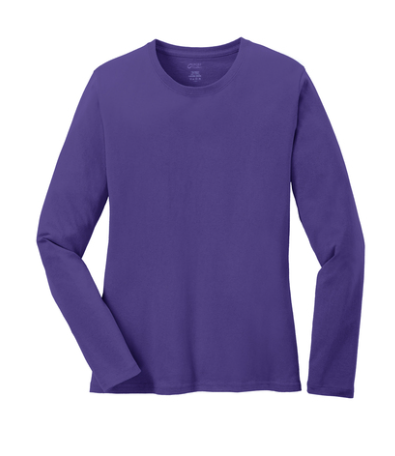 Matthews Ladies Long Sleeve Core Cotton Tee WOMEN **SALE** (XL only)