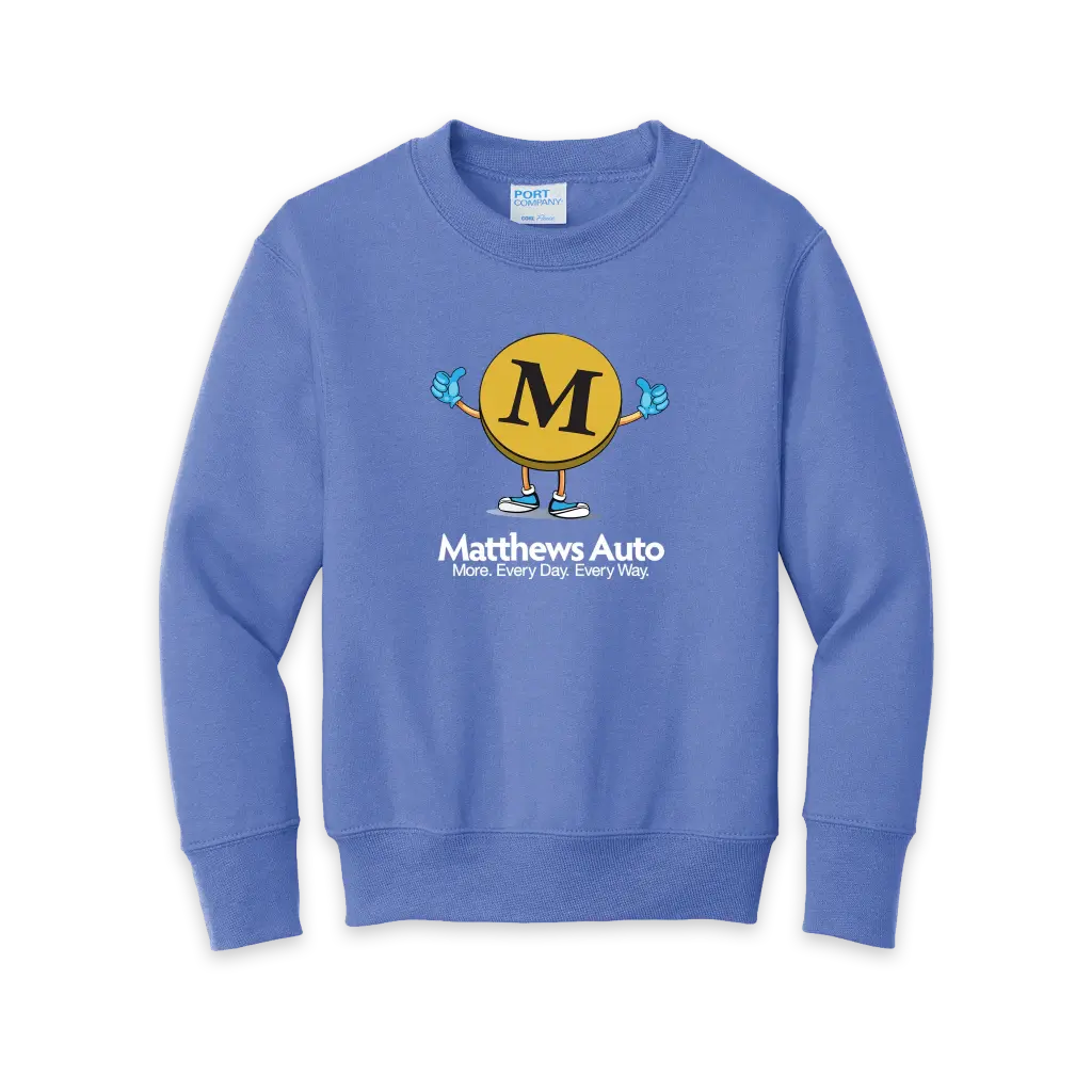 Matthews 'Matty' Youth Crewneck Sweatshirt