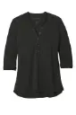 Matthews Auto Port Authority ® Women's UV Choice Pique Henley WOMENS