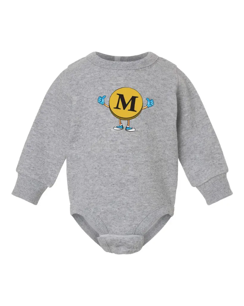Matthews Auto Infant Fleece Long Sleeve Bodysuit Matty Design