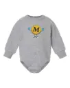 Matthews Auto Infant Fleece Long Sleeve Bodysuit Matty Design