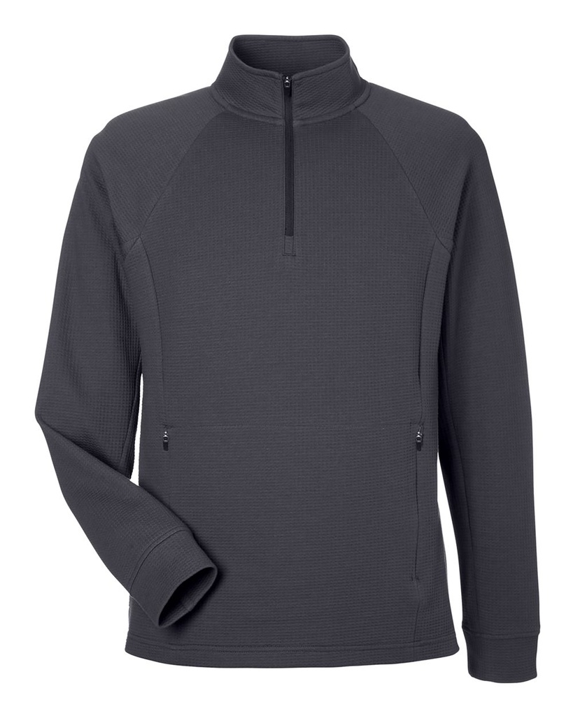 Matthews Auto North End Men's Rhythm Waffle Quarter-Zip Pullover - MEN