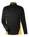 Matthews Auto Harriton Men's Flash Snag Protection Plus IL Colorblock Quarter-Zip Pullover