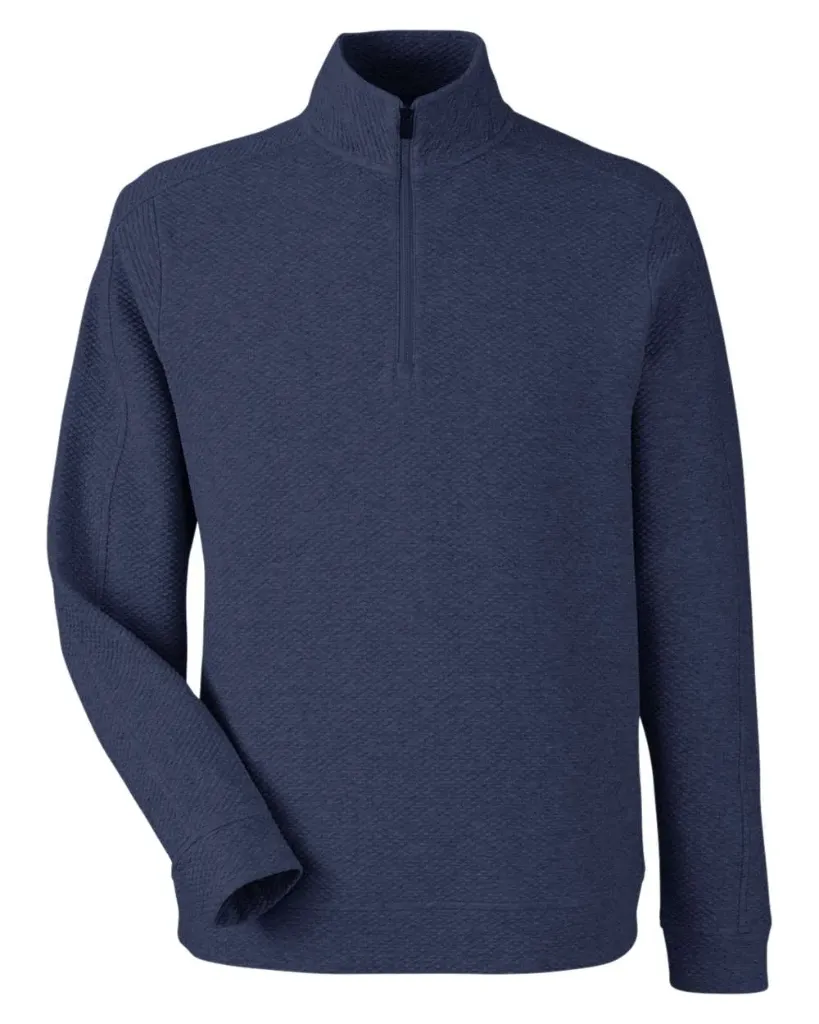 Matthews Auto North End Men's Spirit Textured Quarter-Zip Pullover - MEN