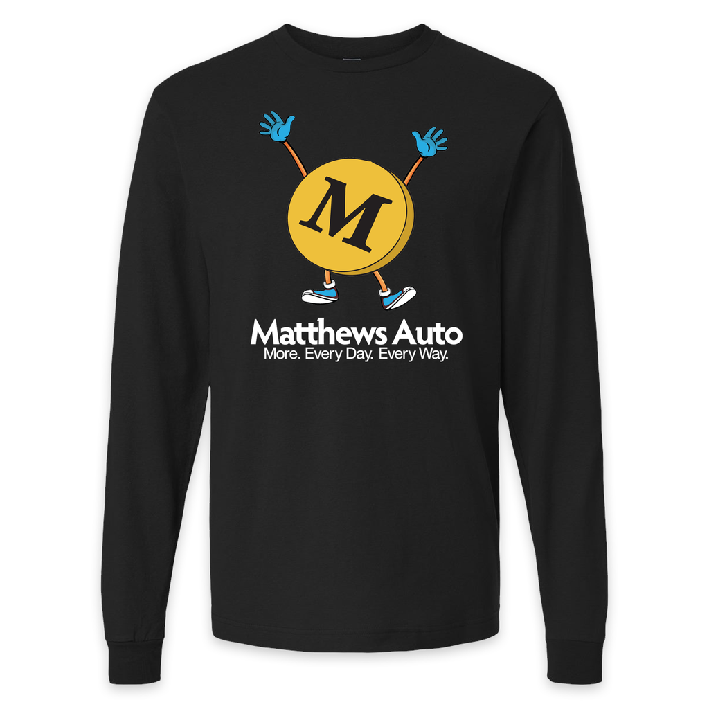 Matthews Auto Fine Jersey Long Sleeve T-shirt - Matty Design