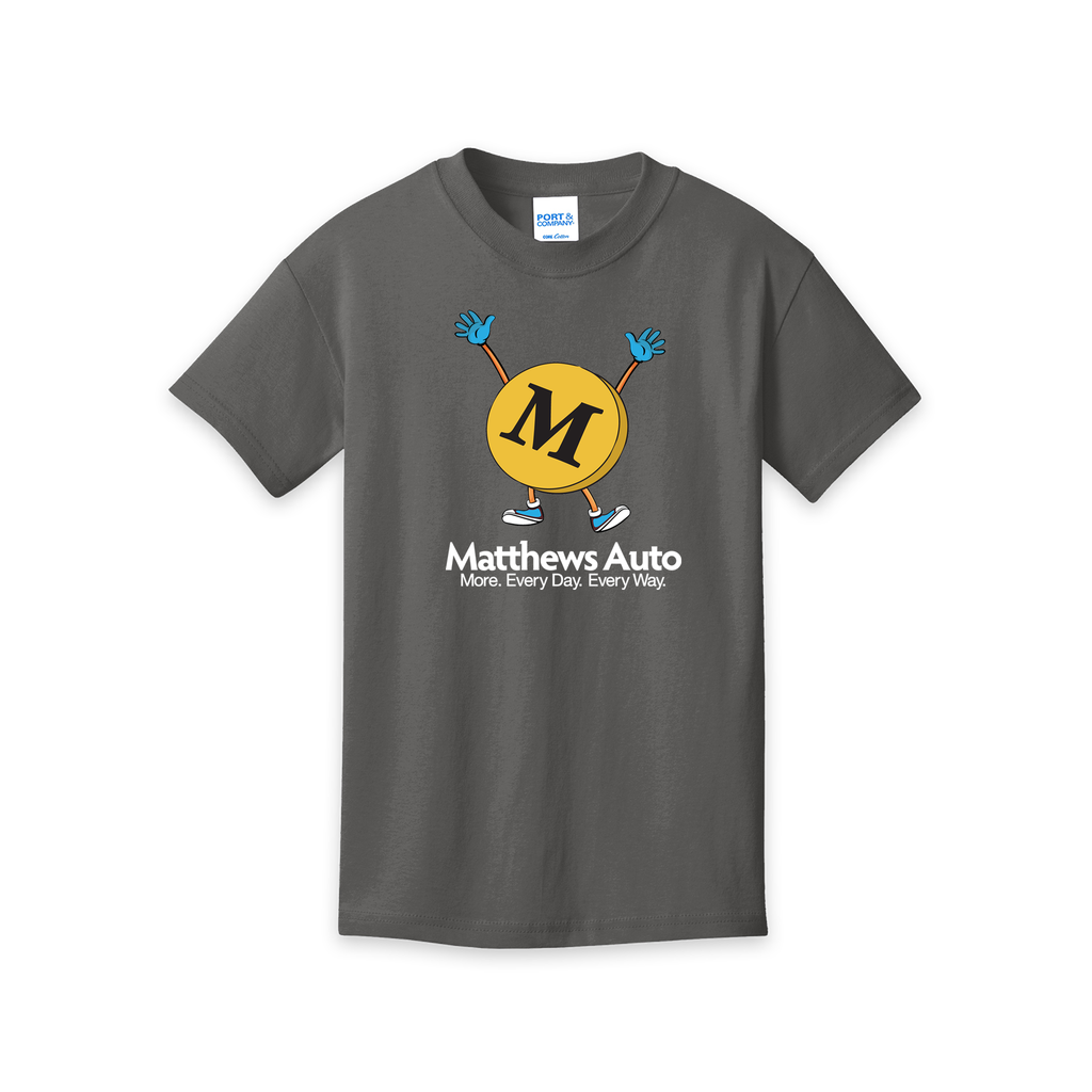 Matthews Auto Youth T-shirt - Matty Design YOUTH