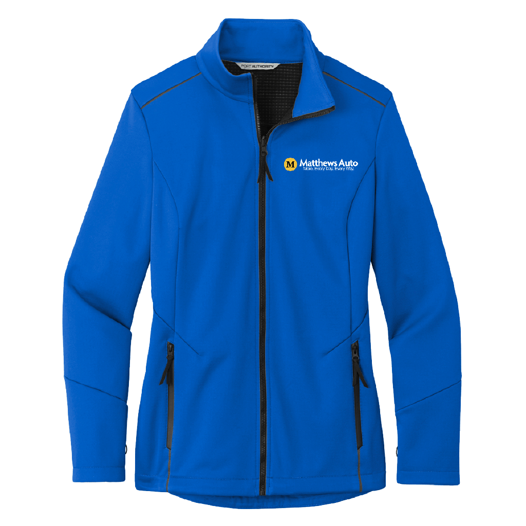 Matthews Port Authority® Ladies Collective Tech Soft Shell Jacket WOMEN  ***SALE*** (Royal, size M only)
