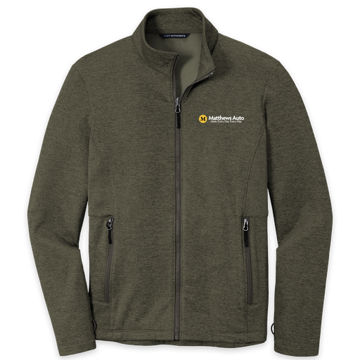 Matthews Port Authority® Collective Striated Fleece Jacket MENS **SALE** (XS & 2XL only)