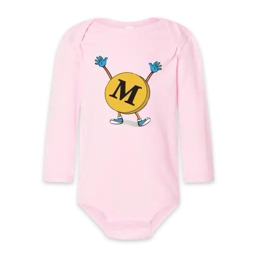 Matthews Auto Infant Fine Jersey Long Sleeve Bodysuit Matty Design