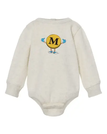 Matthews Auto Infant Fleece Long Sleeve Bodysuit Matty Design